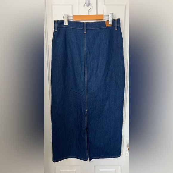 Levi's Blue Denim Maxi Skirt - Picture 2 of 2